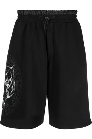 Philipp Plein Short de sport à logo imprimé