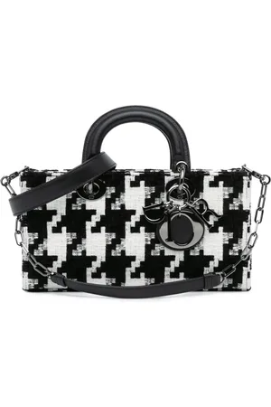 Dior Sac à bandoulière Lady D Joy médium à motif pied-de-poule (2022)