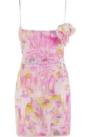BLUMARINE Robe courte à fleurs