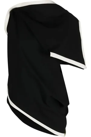 Issey Miyake Blouse drapée Assembled à design asymétrique