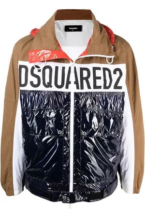 Dsquared2 Coupe-vent colour block à logo