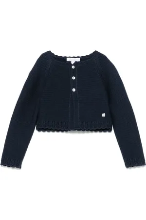PATACHOU Cardigan à détails en maille pointelle