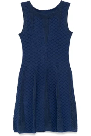 Alaïa Robe mi-longue à effet de transparence (années 2000)