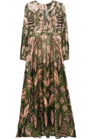 BIYAN Robe longue à taille empire