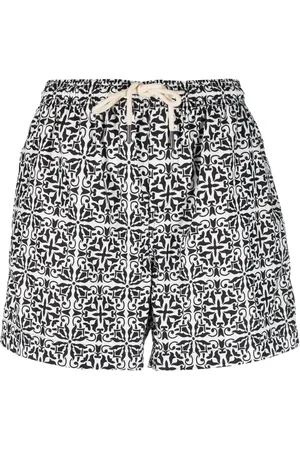 PENINSULA SWIMWEAR Short de bain à imprimé géométrique