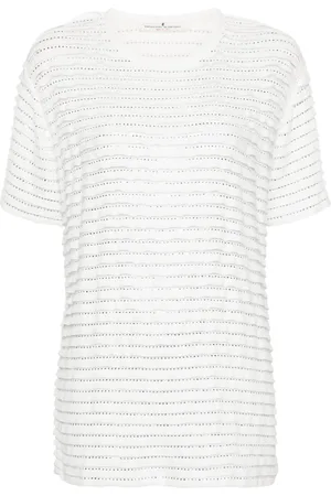 ERMANNO SCERVINO Haut en maille à ornements