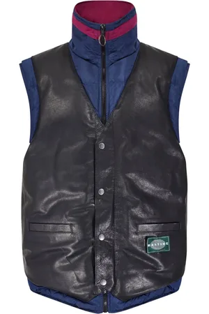 MARTINE ROSE Gilet matelassé à patch logo