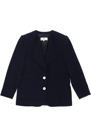 VALENTINO GARAVANI Blazer à simple boutonnage (années 1980)