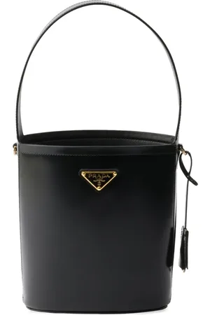 Prada Mini sac seau en cuir