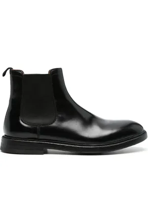 CENERE GB Bottines à détail de perforations