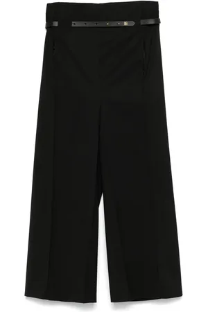 BEVZA Pantalon court à taille ceinturée