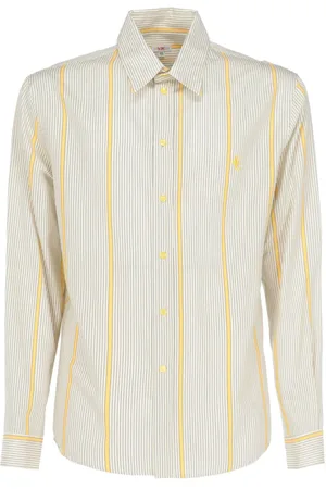 VERSACE Chemise rayée à manches courtes