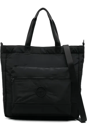 Stone Island Grand sac cabas à patch logo