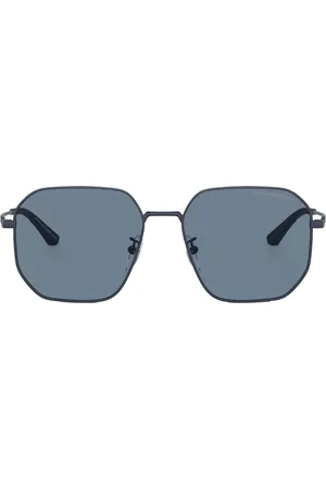 Emporio Armani Lunettes de soleil à monture géométrique