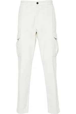 ELEVENTY Pantalon en velours côtelé à coupe fuselée