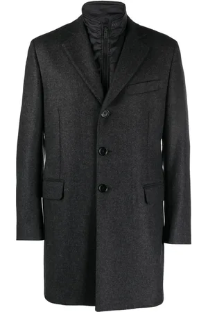 FAY Manteau superposé à simple boutonnage