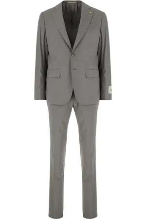 corneliani Veste de costume à patch logo