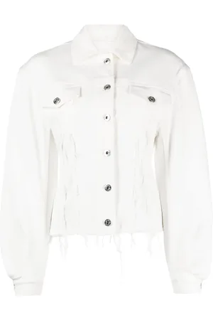 Lanvin Veste en jean à effet usé