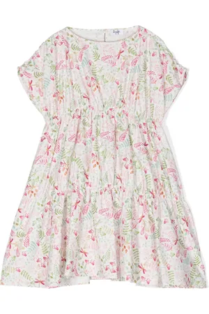 Il gufo Robe en coton à fleurs