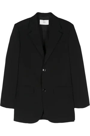 Ami Blazer en crêpe à simple boutonnage