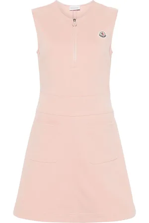 Moncler Robe courte à logo appliqué