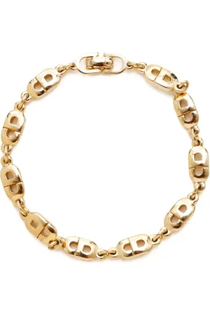 Dior Bracelet en chaîne à logo