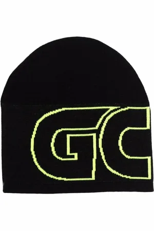 GCDS Bonnet en maille à logo imprimé