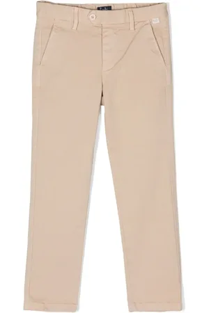 Il gufo Pantalon chino en coton à coupe slim