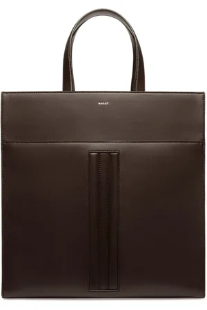 Bally Sac cabas en cuir à logo imprimé