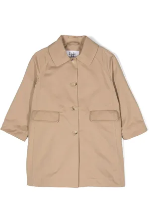 Il gufo Trench en gabardine