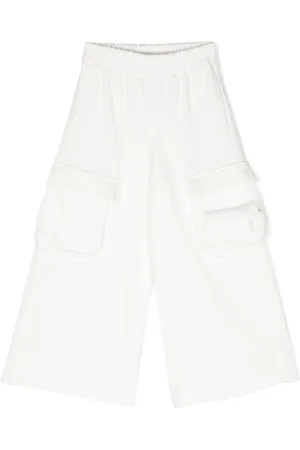 Fendi Pantalon de jogging ample en coton biologique