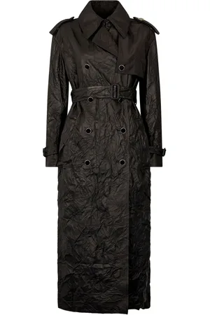 Roberto Cavalli Trench à effet froissé