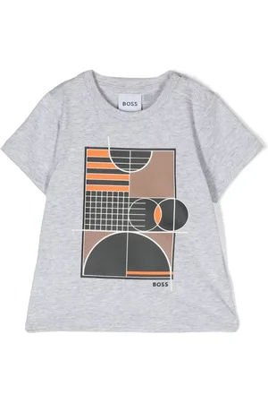 HUGO BOSS T-shirt en coton à imprimé graphique