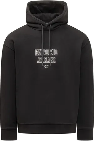 Emporio Armani Hoodie à logo imprimé