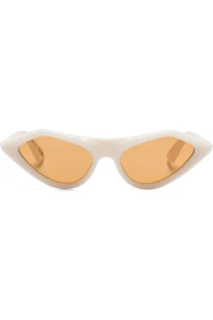 Marni Lunettes de soleil à monture biseauté