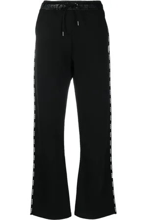 Moncler Pantalon de jogging à bandes logo