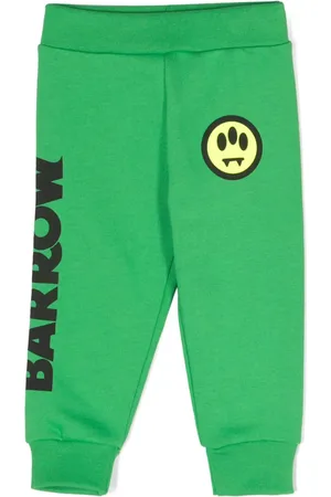 BARROW Pantalon de jogging en coton à logo imprimé