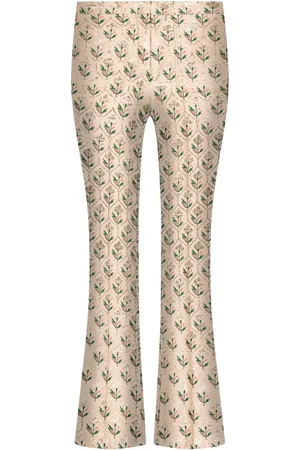 Giambattista Valli Pantalon court à fleurs en jacquard
