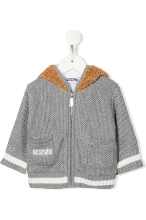 Moschino Veste en maille à capuche