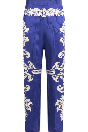 Etro Pantalon fuselé à imprimé baroque