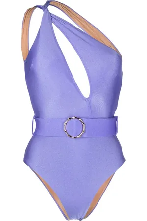 Noire Swimwear Maillot de bain à taille ceinturée
