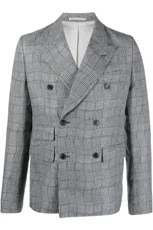 Kenzo Blazer croisé à carreaux