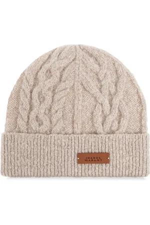 Isabel Marant Bonnet Tolie en maille torsadée