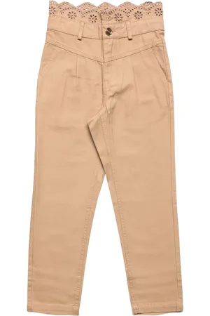 Twin-Set Pantalon à taille festonnée