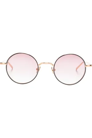 MATSUDA Lunettes de soleil à monture ronde