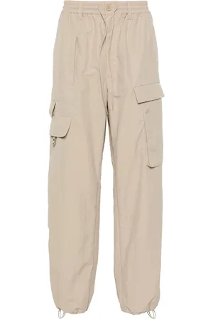 Y-3 Pantalon cargo à effet froissé