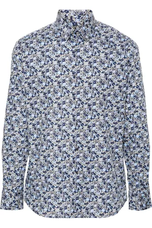 Karl Lagerfeld Chemise en coton à fleurs