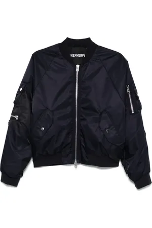 Frenken Veste bomber à coupe courte