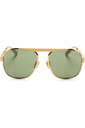 Gucci Lunettes de soleil à monture pilote