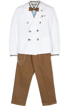 COLORICHIARI Costume trois pièces à boutonnière croisée